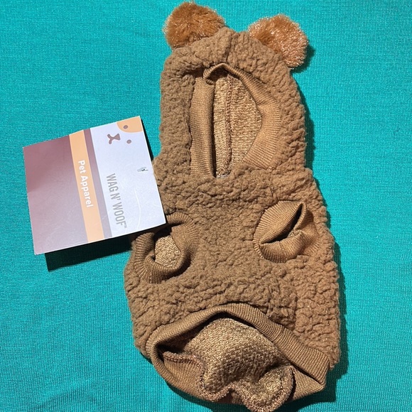 NWT PET APPAREL. TEDDY BEAR COAT. SZ XS - Picture 4 of 4